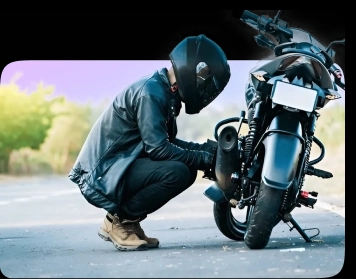 Types of damage in a motorcycle accident