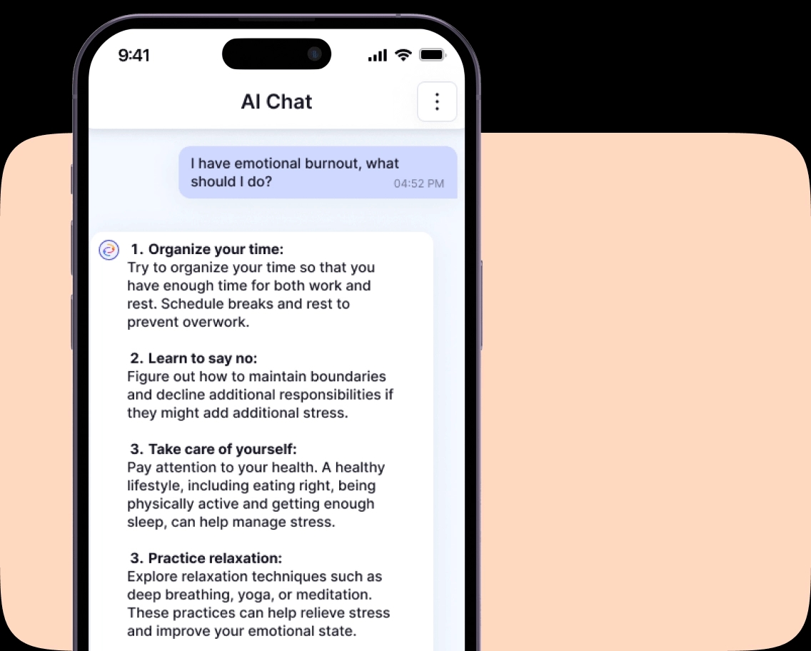AI-assistant who helps 24/7  