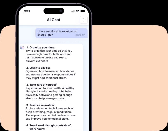 AI-assistant who helps 24/7  